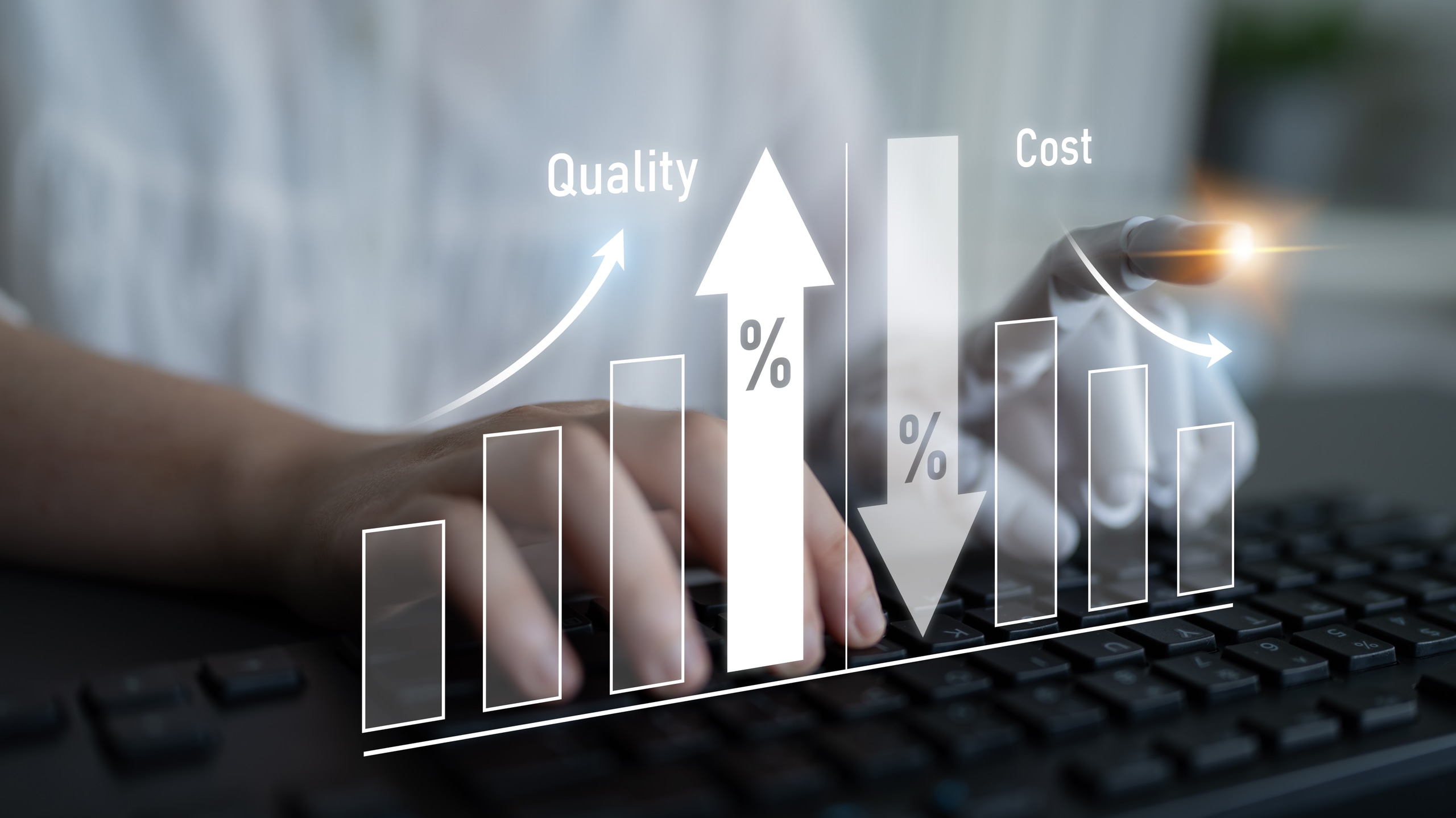 AI-driven cost reduction and quality improvement strategy Latch AI supports reducing cost while improving quality for enhanced performance and strategic efficiency Latch