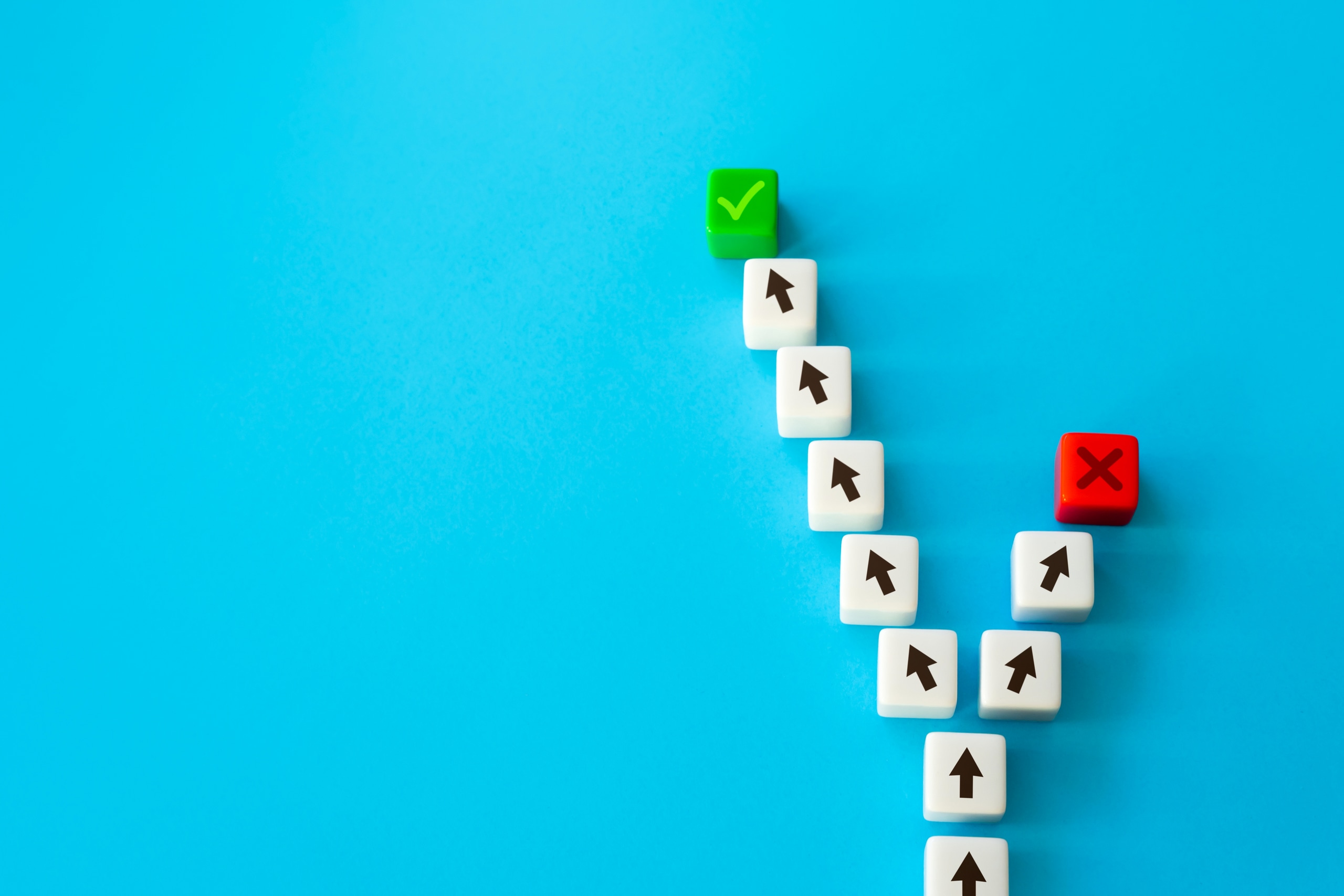 Success or failure depends on the choice. Victory or defeat. Gain or loss. Make the right decision and move on. Analysis and evaluation of choice. Forecasting. Intuition and experience Success or failure depends on the choice. Victory or defeat. Gain or loss. Make the right decision and move on. Analysis and evaluation of choice. Forecasting. Intuition and experience