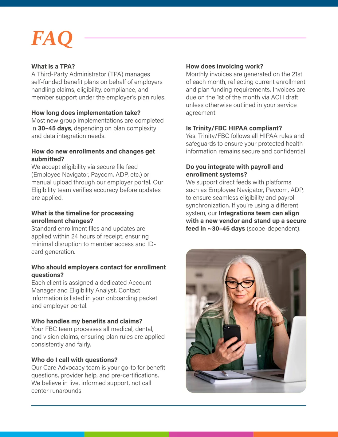 Your Partner for Integrated Employee Benefits booklet, page 28 of 42
